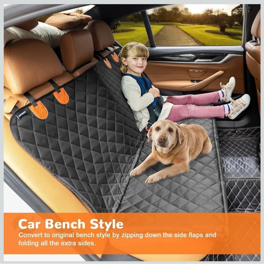 NWT-Dog Car Seat Cover with Straps